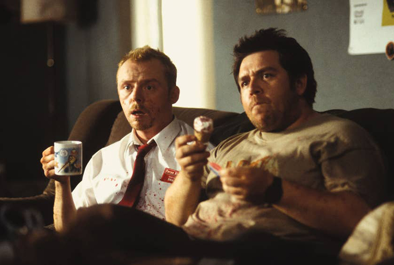 Simon Pegg & Nick Frost Have A Social Distancing Plan