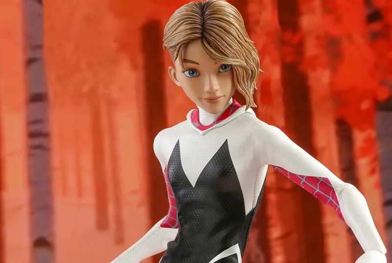 Hot Toys Unveils Into the Spider-Verse's Spider Gwen Figure!