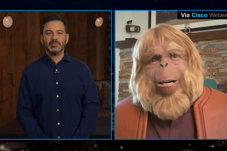 Jimmy Kimmel Interviews Dr. Zaius on Pandemic Response
