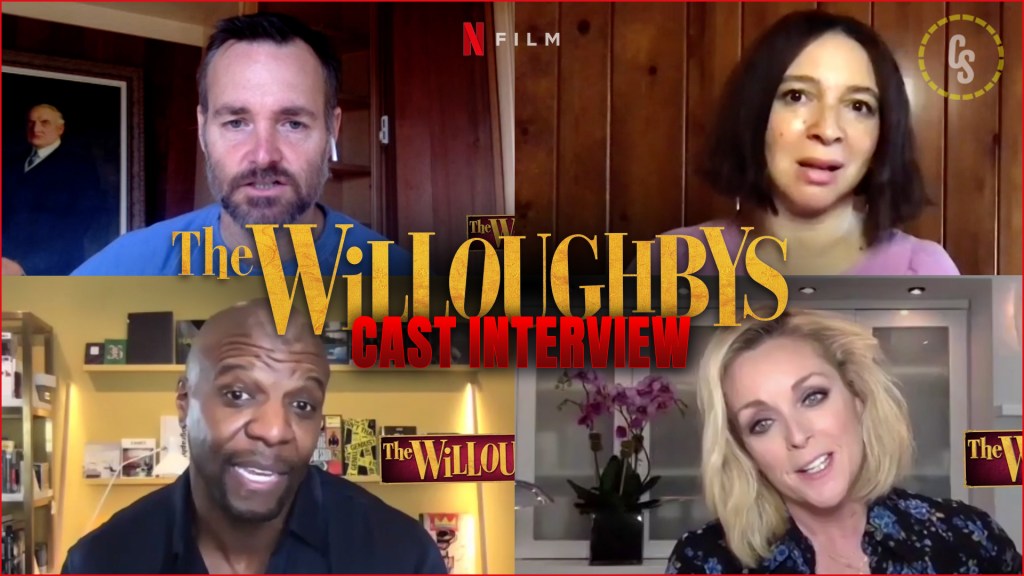 CS Video: The Willoughbys Interviews with Terry Crews, Maya Rudolph & More!