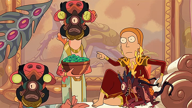 Alcoholism Saves Rick And Morty From A Face Hugger In Alien: Covenant Crossover