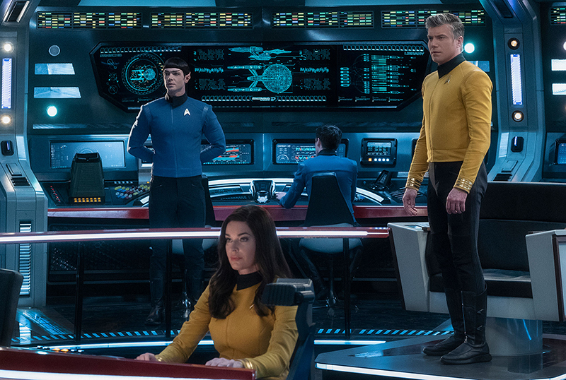 CBS All Access Orders Captain Pike Star Trek Spinoff Series
