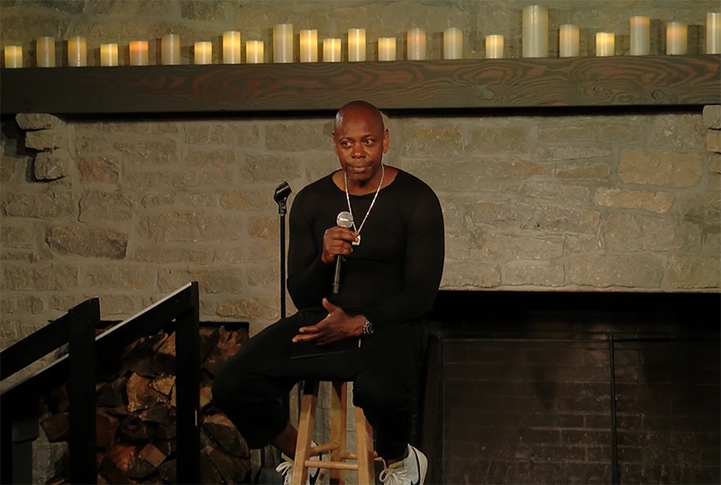 Dave Chappelle Drops Surprise New Special 8:46 on Netflix's YouTube
