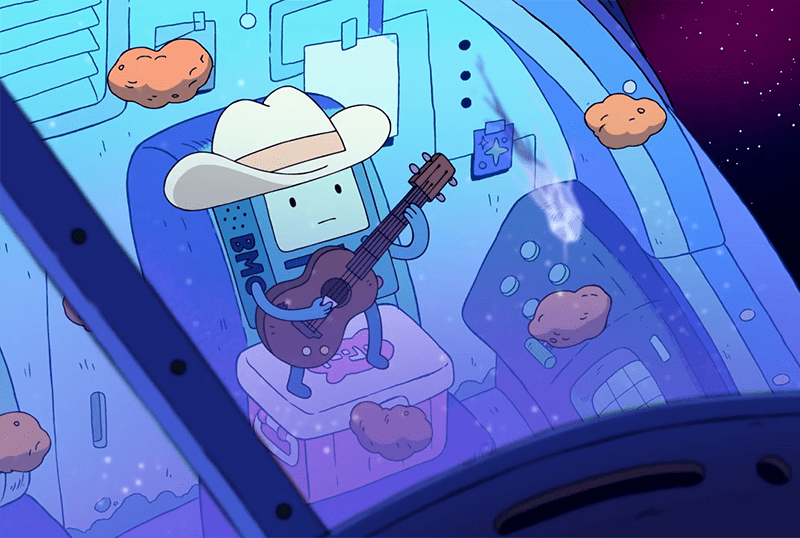 Adventure Time: Distant Lands Clip Sees BMO in Space