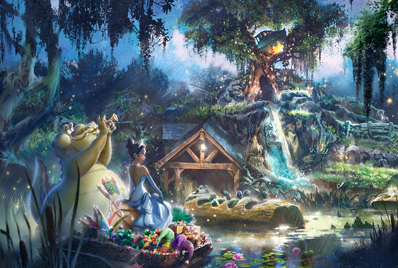 Splash Mountain Getting The Princess and the Frog Redesign
