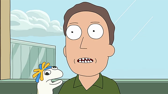 Rick and Morty Season 4 Episode 10 Recap In the previous episode of Cartoon Network’s Rick and Morty, Beth helped Rick take care of the children he thought he’d fathered. In Rick and Morty Season 4 Episode 10, Tammy came after Space Beth who returned to Earth to confront Rick. Do a Star Wars Thing Space Beth consulted a space doctor about the proximity device in her throat. He thought it was a bomb that would blow her up if she got near Earth Beth. Rick had cloned Beth, and Space Beth was like a younger version of her father. Tammy of the Galactic Federation was hot on Space Beth’s trail when she came back to Earth. She interrupted a family therapy session, but Rick killed her. However, the Galactic Federation came to wipe out Earth with a laser, sponsored by Wrangler, and took the Beths. The family made their way onto the Death Star. The Beths worked together to escape, while Rick fought Phoenix Person, a Birdperson cyborg, who was still in love with Tammy. Though they escaped the Death Star, the family was fed up with Rick. He didn’t remember which Beth was the real one, and when he checked what had happened, Rick learned that he’d mixed them up on purpose. Beltless Teamwork After trying to use the invisibility belt to get out of family therapy, Rick gave it to Summer to spite Morty. Morty got it from her while she tried spy on a guy, and Summer got him with a fire extinguisher when he tried to spy on the girls’ locker room. However, they were able to work together to defeat Tammy using the belt. At the Death Star, Morty and Summer didn’t think they needed the belt, so they let Jerry keep it. However, they were trying to stop the laser and could’ve used the belt. They learned that the laser wouldn’t destroy Wrangler jeans as marketing ploy. While a pants-less Morty distracted the bug aliens and killed them off-screen, Summer threw Morty’s jeans into the laser and broke it. Puppeteering Jerry made a puppet for the family therapy, and everyone ridiculed him, especially Dr. Wong. When the family broke into the Death Star, Jerry had to urinate, so Morty and Summer let him use the invisibility belt. They used Tammy’s body to gain access and left Jerry alone with her body because he was still nervous. While Rick and Phoenix Person were fighting, Jerry used the invisibility belt to carry Tammy and distract Phoenix Person long enough for the Beths to kill him. At the end of the episode, Jerry threw out the invisibility belt, which turned the garbage truck invisible. Jerry took it but couldn’t figure out how to put gas in it. What did you think of the season finale of Rick and Morty? Let us know in the comment section below!