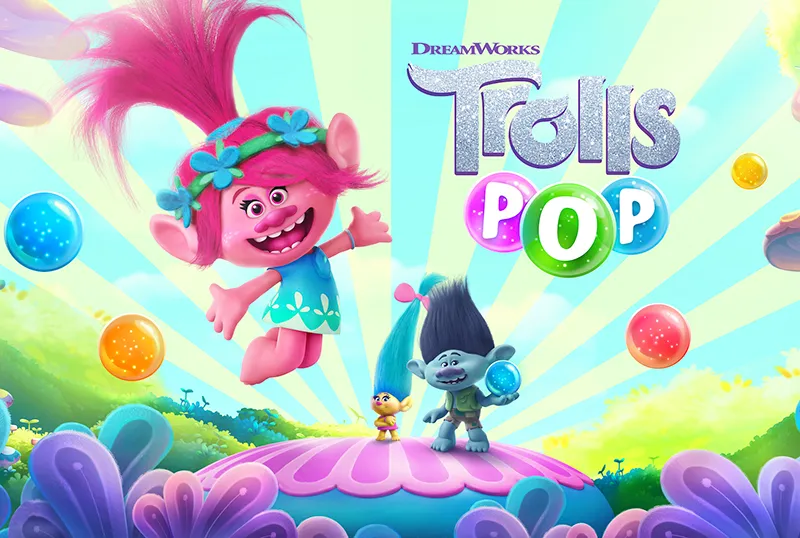 Trolls Pop: Huuuge Games Developing Bubble Shooter Mobile Game