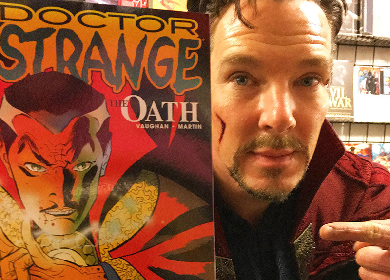 Doctor Strange Comic Shop Visit From 2016 Revealed!