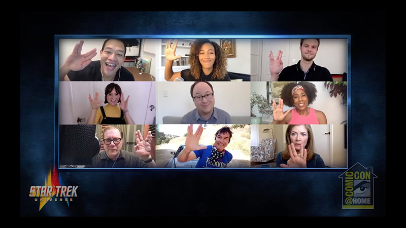 Star Trek Universe Comic-Con@Home Panels Teaser Released!