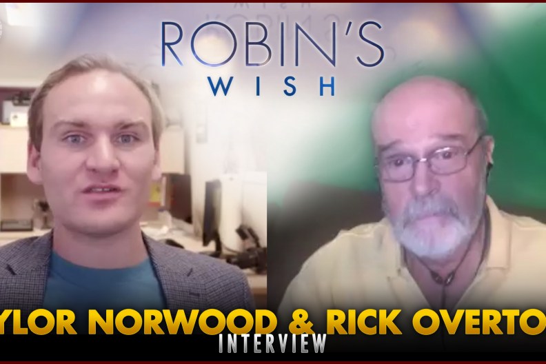 CS Video: Tylor Norwood & Rick Overton Talk Robin's Wish Documentary