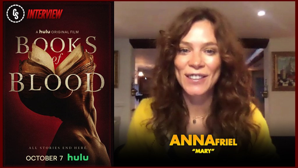 CS Video: Books of Blood Interview With Star Anna Friel