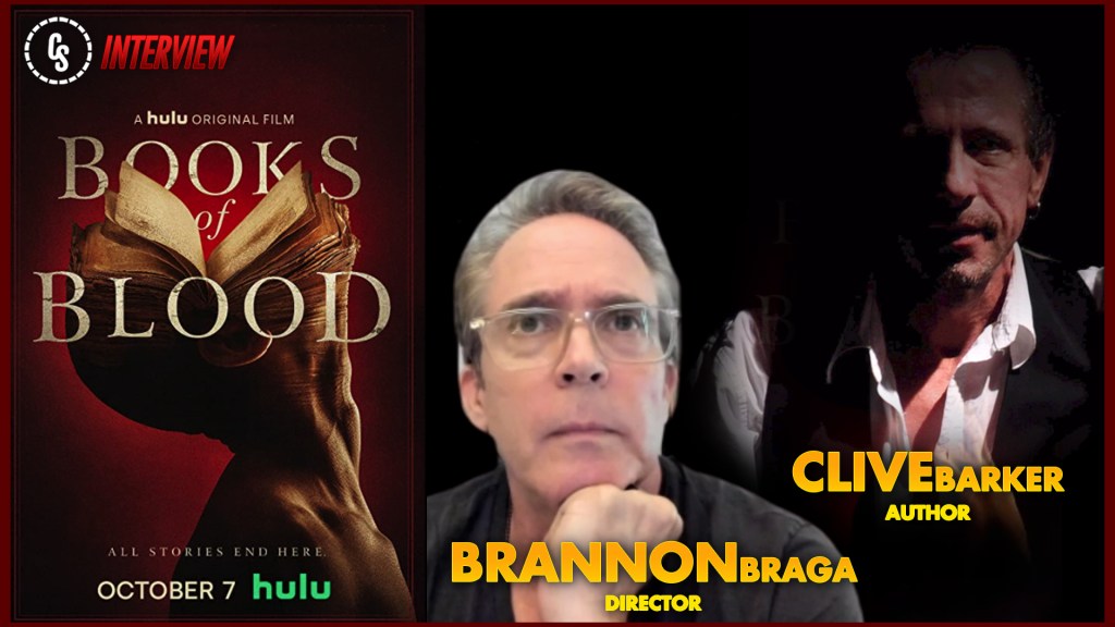 CS Video: Books of Blood Interview With Brannon Braga & Clive Barker