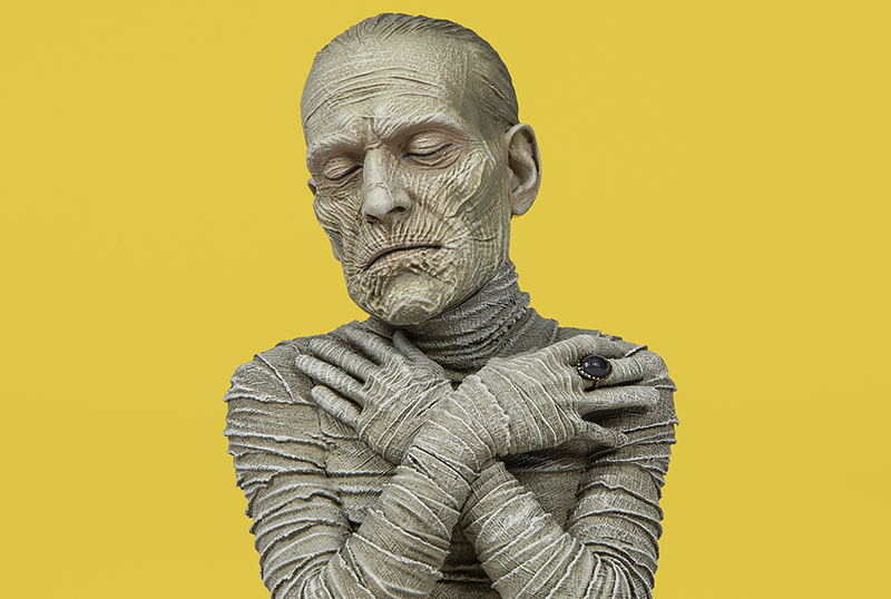 Waxwork Reveals The Mummy Spinature Figure!