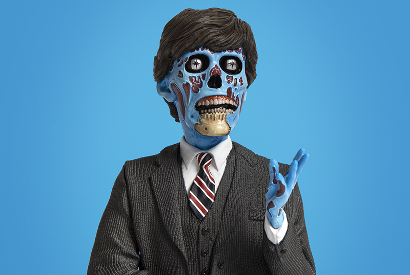 Waxwork Debuts They Live's The Politician Spinature Figure!