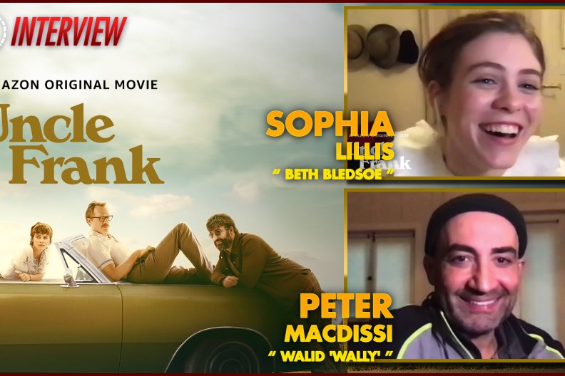 CS Video: Uncle Frank Interview With Sophia Lillis & Peter Macdissi