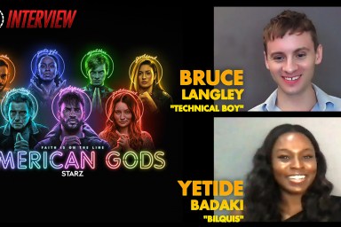 CS Video: American Gods Season 3 Interviews With Badaki & Langley