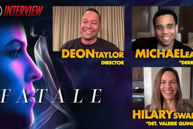 CS Video: Fatale Interviews With Stars Swank & Ealy & Director Taylor