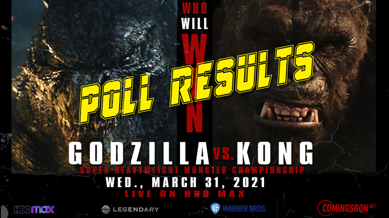 POLL RESULTS: Who Should Win in Godzilla vs. Kong?