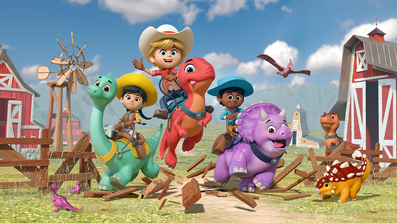 Exclusive Dino Ranch Clip From New Disney Junior Animated Series