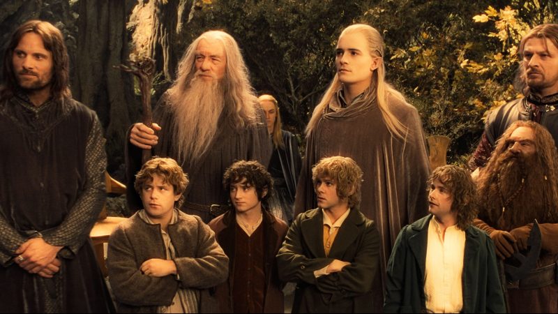 The Lord of the Rings cast with Peter Jackson before filming began : r/lotr