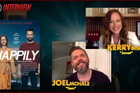 CS Video: Stars Joel McHale & Kerry Bishé on Dark Rom-Com Happily