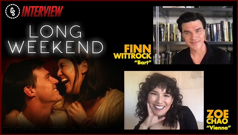 CS Video: Finn Wittrock & Zoe Chao Talk Rom-Com Long Weekend