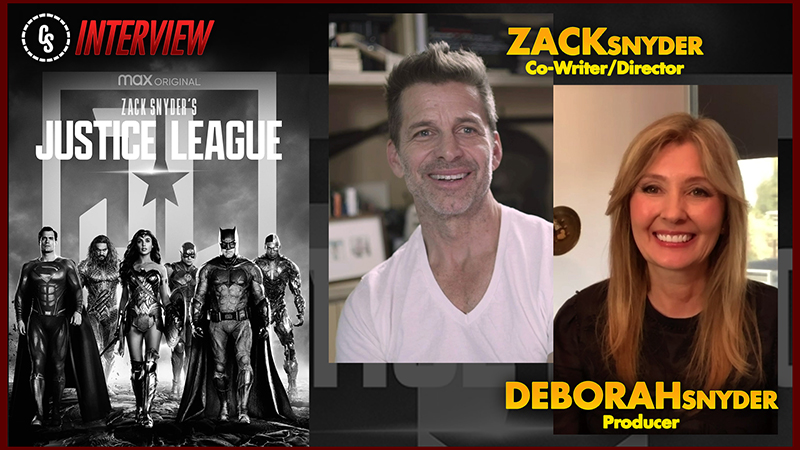 CS Video: Zack & Deborah Snyder Talk Zack Snyder's Justice League