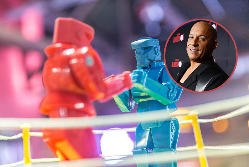 Vin Diesel & Universal Team for Live-Action Rock 'Em Sock 'Em Robots Film