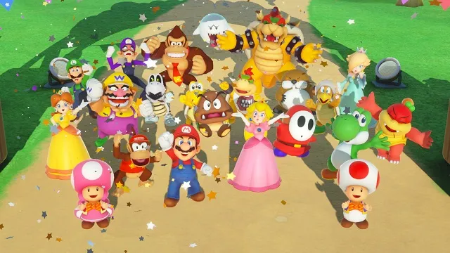Super Mario Party Nintendo Switch Group Shot