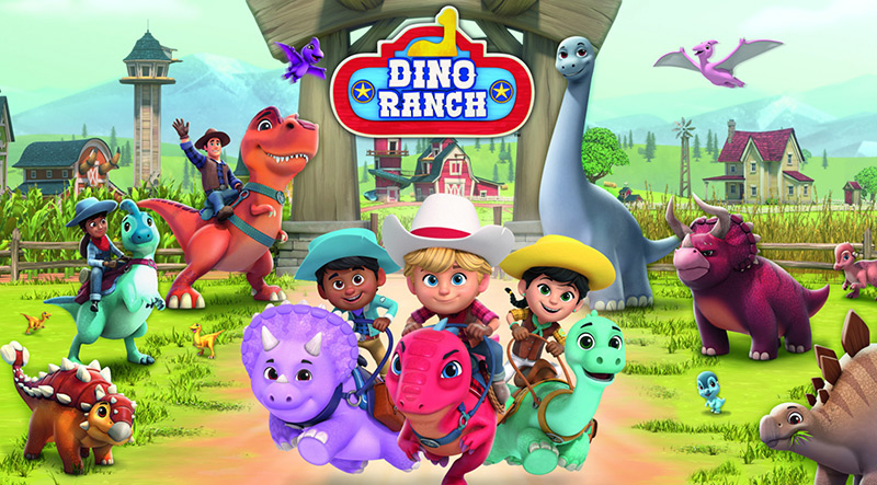 Dino Ranch Animated Series Rides Onto Disney+ Next Month