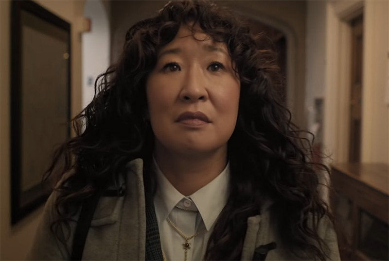 Sandra Oh Arrives at School in First Look at Netflix's The Chair