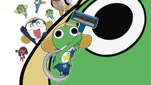Anime Review Sgt Frog  The Blue and Gold