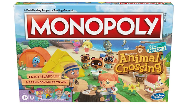 Animal Crossing Monopoly Board Coming Soon