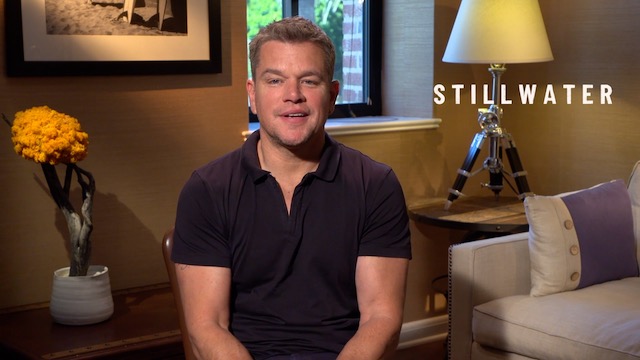 Matt Damon interview