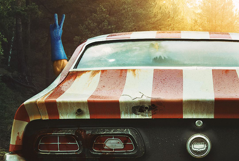 James Gunn Shares DC FanDome Peacemaker Series Poster