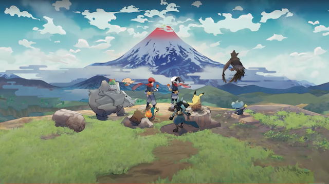pokemon legends: arceus trailer