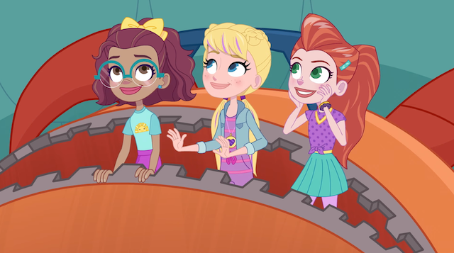 Exclusive Polly Pocket: Rainbow Funland Adventures Clip