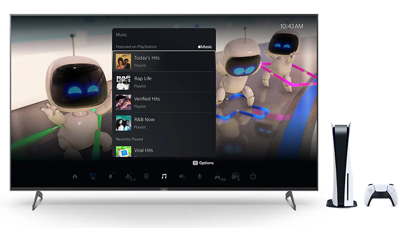 PlayStation 5 Gets Apple Music Integration