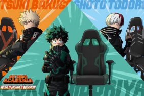 My Hero Academia and GT Omega Partner for Limited Edition Gaming Chairs