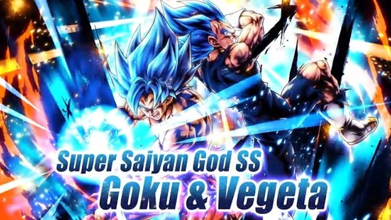 LL Super Saiyan God SS Evolved Vegeta & Super Saiyan God SS