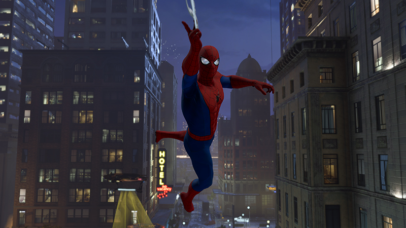 Insomniac's Spider-Man Is Impossible to Ignore While Playing Avengers' Spidey