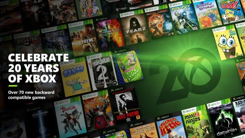 Xbox Adds 70+ New Games to its Backwards Compatibility List