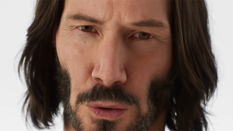 Digital Keanu Reeves Teases The Matrix Awakens: An Unreal Engine 5 Experience