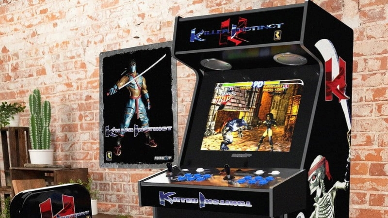 Arcade1Up Announces New Arcade Cabinets, Including Pro Series Killer Instinct Machine