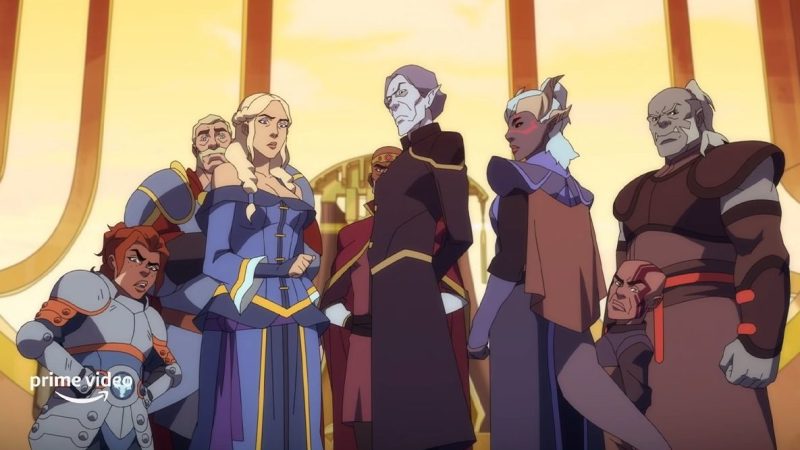 Abertura de The Legend of Vox Machina