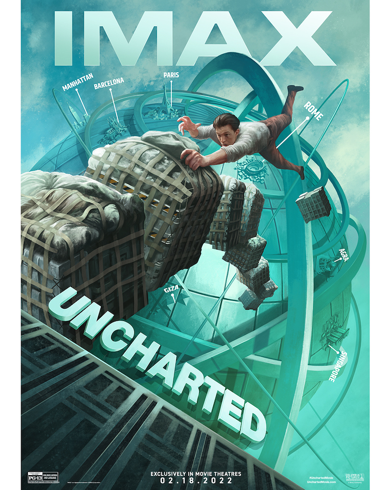 Uncharted IMAX Poster