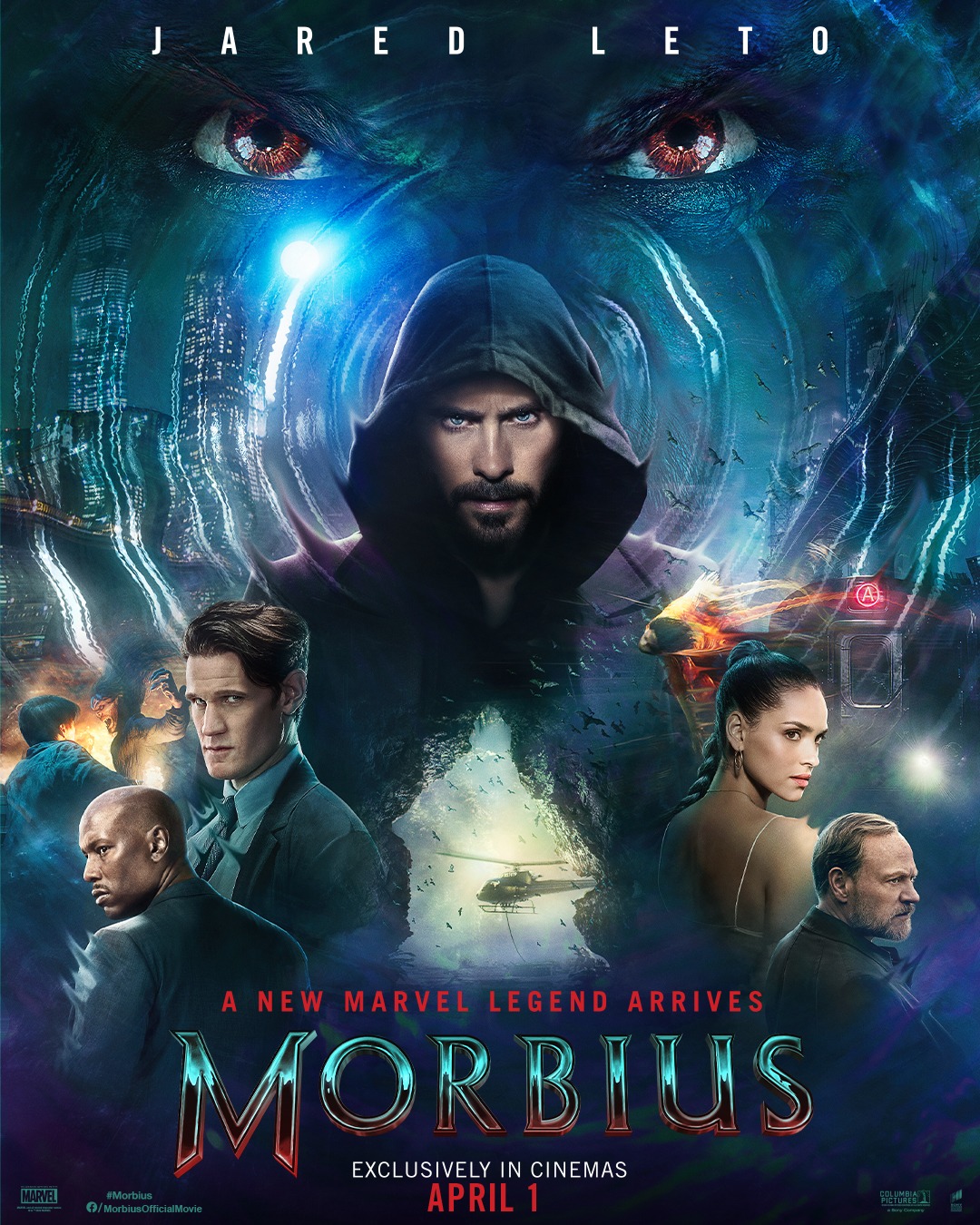 A New Legend Arrives in Latest Morbius Poster 