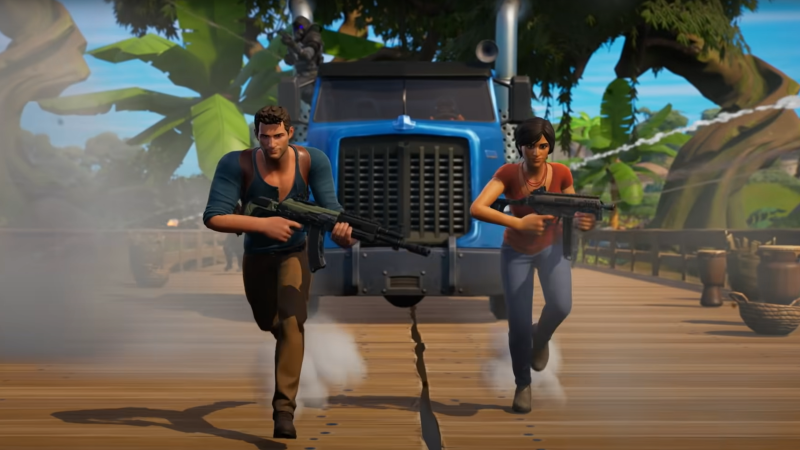 Uncharted's Nathan Drake And Chloe Frazer Will Be Treasure Hunting In  Fortnite - Game Informer