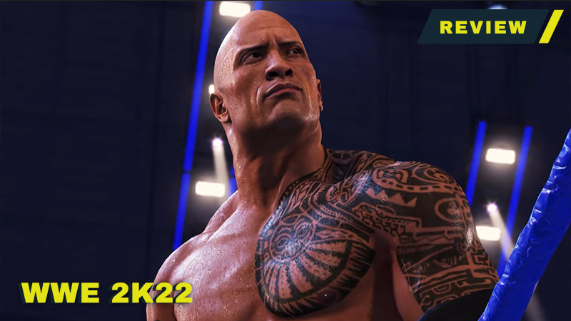 WWE 2K22 MENU :THE ROCK