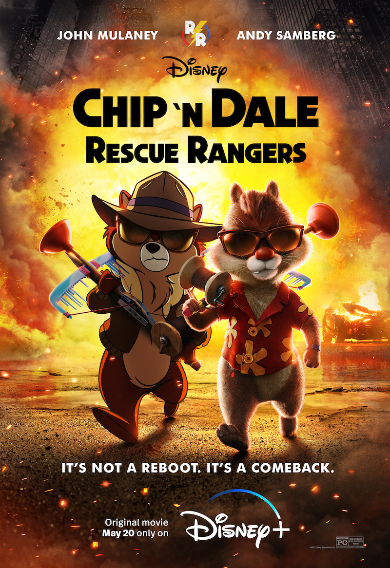 Chip n dale rescue rangers trailer poster